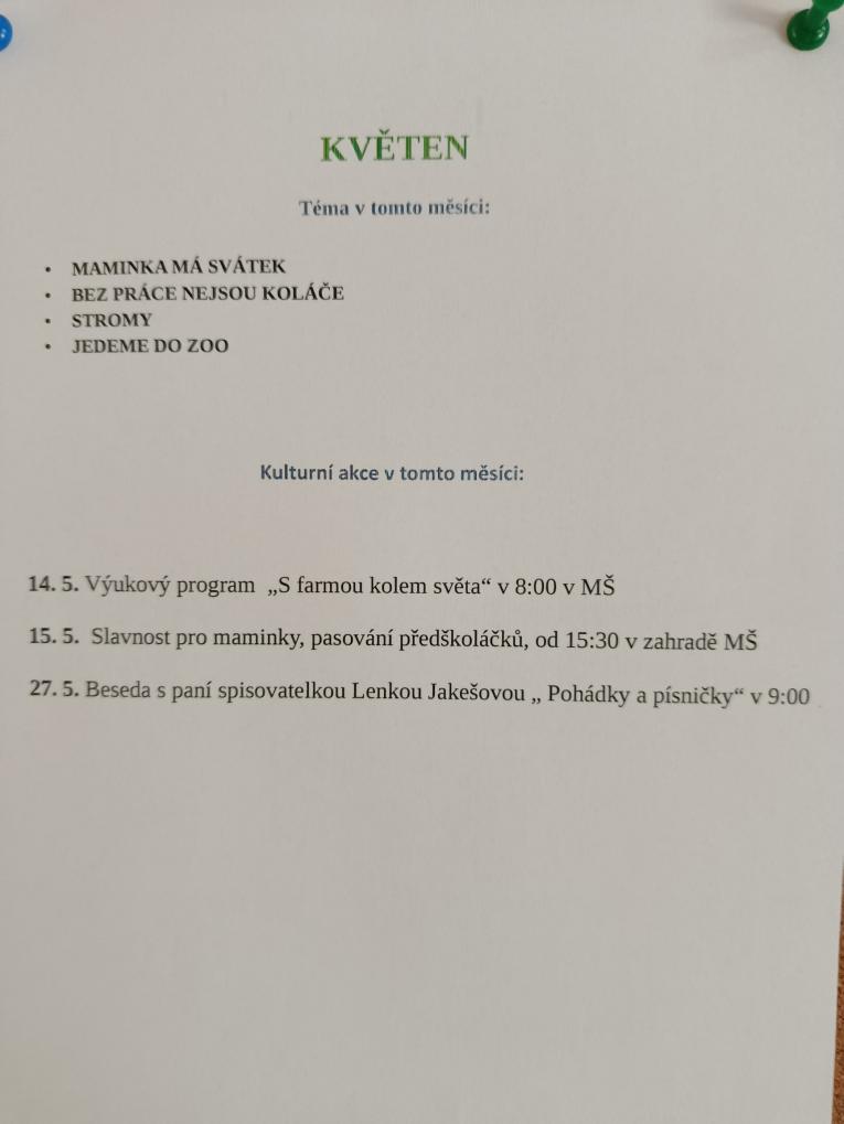 KVĚTEN 2026 KVĚTEN 2026